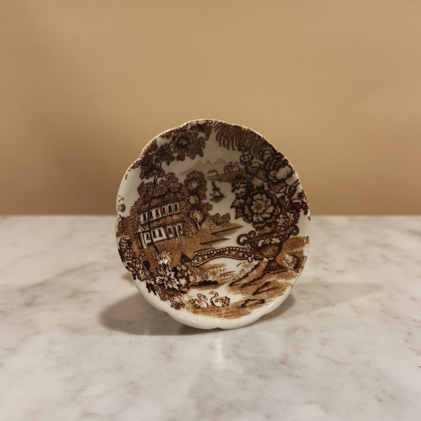 Antique Royal Staffordshire Ring Dish "Tonquin" Pattern | Made in England