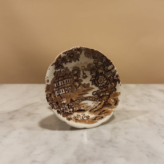 Antique Royal Staffordshire Ring Dish "Tonquin" Pattern | Made in England